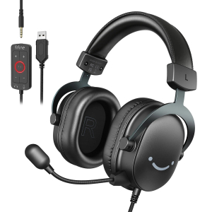 Купить Игровые наушники Fifine H9 Gaming Headsets, Black-3.jpg